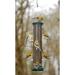 Arlmont & Co. Lakissia Decorative Bird Feeder Plastic in Green/Blue | 16 H x 3.5 W x 3.5 D in | Wayfair 0431312AEDE3487C812699B467A109AE