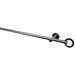 Symple Stuff Bouleaux Silver 95" 1.1" Single Curtain Rod Metal in Gray | 1.1 H x 63 W x 2 D in | Wayfair 13F25EEB0EDB48E8B65D7EA957AD833A