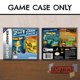 2-In-1 Game Pack: Shark Tale / Shrek 2 - (GBA) Game Boy Advance - Game Case with Cover