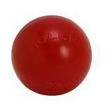 Jolly Pets Push-n-Play Ball Dog Toy 6 Inches/Medium Red (306 RD)