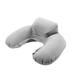 wozhidaoke throw pillows portable travel inflatable neck pillow u shape blow up neck cushion flocking pillow covers