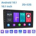 Android 10.1 Double Din Car Stereo Radio 10.1 HD 1080P Car MP5 Player with Bluetooth WiFi GPS FM Receiver Mirror Link with Rearview Camera