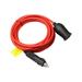 12V-24V Extension Cord Car Male Cigarette Lighter Socket Plug Heavy Duty A 7A S5A2