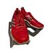 Adidas Shoes | Adidas Red Gray Tennis Shoes Mens Size 9 | Color: Red | Size: 9