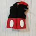 Disney Jackets & Coats | Disney Baby Mickey Mouse Hooded Vest 24m | Color: Black/Red | Size: 24mb