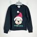 Disney Shirts & Tops | Disney Parks Youth Size Small Christmas Santa Mickey Mouse Sweatshirt | Color: Tan | Size: Sb