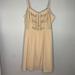 American Eagle Outfitters Dresses | American Eagle Blush Pink Beaded Mini Dress Size 2 | Color: Pink | Size: 2