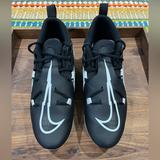 Nike Shoes | Nike Alpha Menace Pro 3 Football Cleats Size 12 - Worn Once! | Color: Black/White | Size: 12