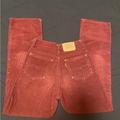 Levi's Pants & Jumpsuits | 70’s Vintage Levi’s Rust Colored Corduroy Pants | Color: Red | Size: 24