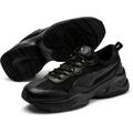 Sneaker PUMA "CILIA" Gr. 37,5, schwarz (puma black, puma silver, peach bud) Schuhe Sneaker