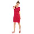 Shirtkleid HEINE "Polokleid" Gr. 36, Normalgrößen, rot Damen Kleider Freizeitkleider