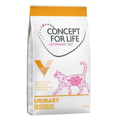 10kg Urinary Concept for Life VET - Croquettes pour chat