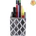 GN109 Pen Holders Organizers - Pencil Holders & Organizers For Desk Wood in Brown/Gray/White | 4 H x 3 W x 3 D in | Wayfair 2963F6XR7QS1B0U529
