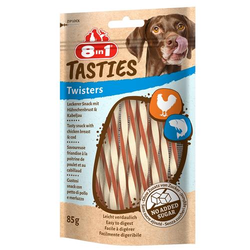 6x85g 8in1 Tasties Huhn Twisters Hundesnacks