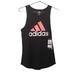 Adidas Shirts & Tops | Adidas Girls Black Tank Top Size Extra Large Xl | Color: Black/Pink | Size: Xlg