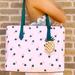 Kate Spade Bags | Kate Spade Pineapple Tote Bag Light Pink Multi Shoulder Bag Top Zipper Purse Nwt | Color: Pink/Yellow | Size: 15 X 11