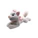 Disney Toys | Disney Parks Aristocats Marie White Cat 15"L Plush Stuffed Animal Pink Bow Lovey | Color: Pink/White | Size: Osg