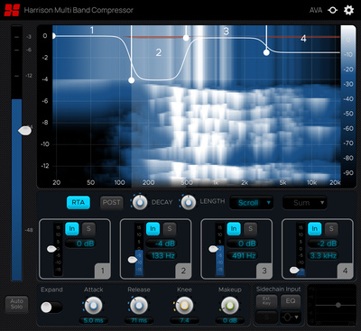 Harrison Consoles Multiband Compressor