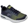 Sneaker SKECHERS "DYNA-AIR-BLYCE", Herren, Gr. 44, blau (navy, kombiniert), Textil, casual, Schuhe, mit Farbverlauf, Freizeitschuh, Halbschuh, Schnürschuh