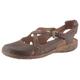 Sandale JOSEF SEIBEL "Rosalie" Gr. 38, braun (dunkelbraun) Damen Schuhe Josef Seibel