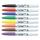 Vis-&agrave;-Vis Wet-Erase Marker, Fine Point, Assorted, 8/Set