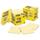 Canary Yellow Note Pads, Lined, 4 x 4, 90-Sheet, 12/Pack