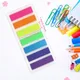 Sticky Note Feel Page Stickers Translucide Page Makers Signets 7 Documents 140 Pcs