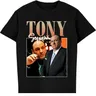 T-Shirt Unisexe Rétro des Années 90 Tony Soprano The Soprans pour Homme et Femme