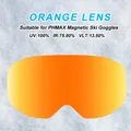 PHMAX – lunettes de Ski magnétiques verres de rechange rapides Anti-buée UV400 Vision nocturne