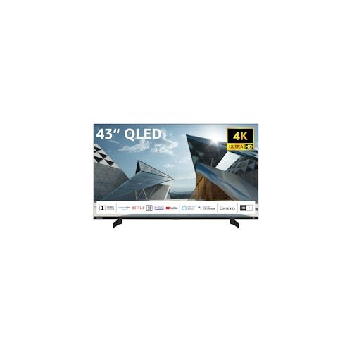 Toshiba 43QL5D63DAY 43 Zoll QLED Fernseher/Smart TV (4K Ultra HD, HDR Dolby Vision, Triple-Tuner) – Inkl. 6 Monate HD+