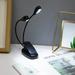 FFENYAN Study Lamps for Desk Office Light Clip Reading Lamp Desk Lamp Intelligent Folding With USB Cable For Bedroom For Dorm For Family