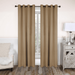 Superior Solid Blackout Curtain Set of 8 52 x 84 Smoked Ash