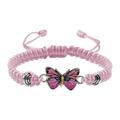 Kayannuo Valentines Day Gifts Christmas Clearance Butterfly Charm Bracelet Lovers Bracelet Hand Woven Valentine s Day Bracelet Girlfriends Butterfly Jewelry