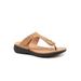 Extra Wide Width Women's Talara Sandal by SoftWalk in Tan (Size 7 WW)