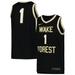 Men's Nike Black Wake Forest Demon Deacons Replica Basketball Jersey