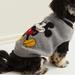 Disney Dog | Disney H&M Mickey Mouse Collab Dog Sweater - Size Large | Color: Black/Gray | Size: Os