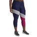 Nike Pants & Jumpsuits | Nike Power Victory Training Crop Dri-Fit Leggings 3x Navy Blue | Color: Blue/Pink | Size: 3x