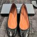 Coach Shoes | Coach Ballet Flats Leather Upper Man-Made Leather Lining And Footbed | Color: Black | Size: 7.5