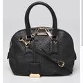 Burberry Bags | Burberry Orchard Satchel Bag W Pebbled Leather In Black | Color: Black | Size: Os