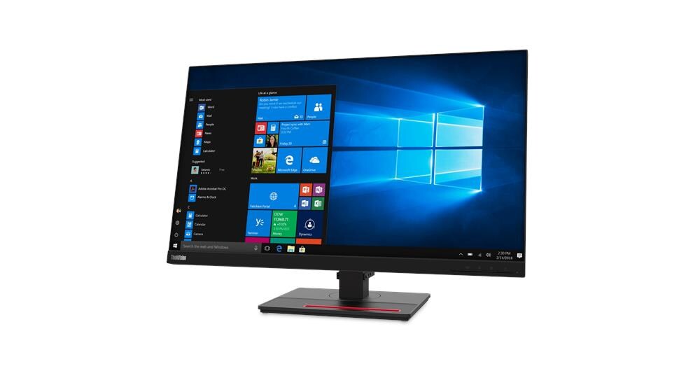 Lenovo ThinkVision T27q-20 68,6 cm (27 Zoll) 2560 x 1440 Pixel Quad HD LCD Schwarz