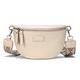 OOG handytasche zum umhängen leder Made in Italy Damen Kleine Umhängetasche Schultertasche Handy echtes Leder Cross-Body Geldbörse Brieftasche in Beige