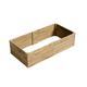 Gro Garden Products Wooden Raised Garden Bed - 120cm L x 240cm W x 60cm H Large Wooden Planters for Vegetables, Herbs, or Flowers - Garden Trough Planter - Planter Box with FSC Tanalised Timber