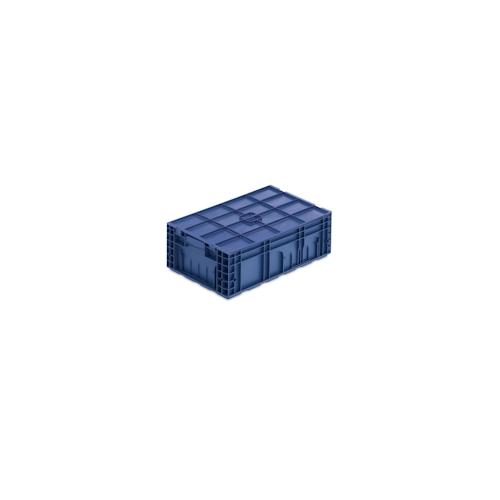 PROREGAL VDA KLT Kleinladungsträger mit Verbundboden & Auflagedeckel | HxBxT 21,3x40x60cm | 34,9 Liter | KLT, Transportbox, Transportbehälter