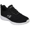 Slip-On Sneaker SKECHERS "DYNAMIGHT", Herren, Gr. 40, schwarz (schwarz, rot), Textil, sportlich, Schuhe, Sneaker, Sommerschuh, Freizeitschuh mit Gummizug zum Schlupfen, Topseller