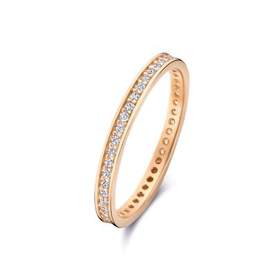 Isabel Bernard Ring La Concorde Merle - 585 roségold 54 Damen Image
