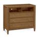 Birch Lane™ Deitrich 3 Drawer Dresser Wicker/Rattan | 38 H x 41 W x 20 D in | Wayfair 61FC22AB4FF74E77974A38DCFB6E0FF0