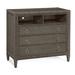 Birch Lane™ Deitrich 3 Drawer Dresser Wicker/Rattan in Gray | 38 H x 41 W x 20 D in | Wayfair 12E4989ED93141DFBA3E60DB13552D99