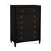 Birch Lane™ Deitrich 7 Drawer 38" W Chest Wicker/Rattan in Black | 55 H x 38 W x 20 D in | Wayfair 37D6CAB57DBD48E18CF6F54506A0F306