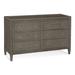 Birch Lane™ Deitrich 6 Drawer 54" W Dresser in Gray | 34.5 H x 54 W x 20 D in | Wayfair 3B6DCB7AADF24696BAC6D76A994B3D41