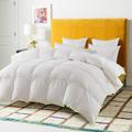 DOMDEC All Season Down Comforter Corner Tabs-Baffle Box Design Modal Duvet-750 Fill Power Down Feather in White | California King Comforter | Wayfair